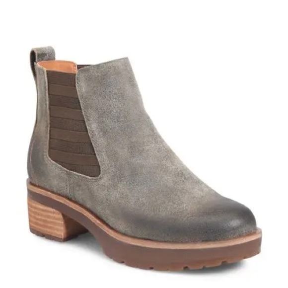 KORK-EASE® Waylin Lug Sole Boot - Taupe Sz 8.5M - Picture 1 of 12